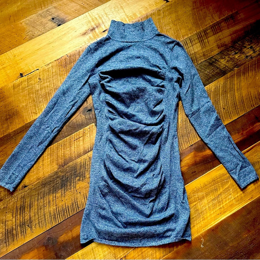 Express dress, gray, size small
